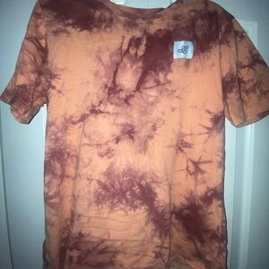 Dutch Bros Tie-Dye Orange and Brown